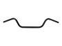 TRW MysticHigh Black Steel Handlebar 1Inch for Harley Davidson 1338 Wide Glide