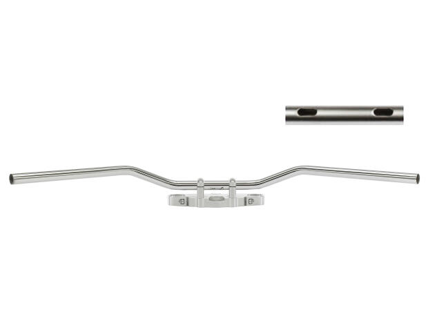 Handlebar Flyerbar chrome 1inch for Honda VTX 1300 C, T, R/S with cable hole