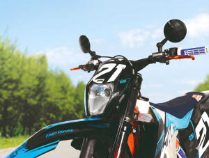 FAR Flexi Minimal pair Mirror Matte Black Foldable M10left E-Approved