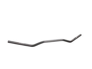 Stahllenker chrom Flyerbar Kabelkerbe 25,4mm für Harley Davidson 1450 Wide Glide