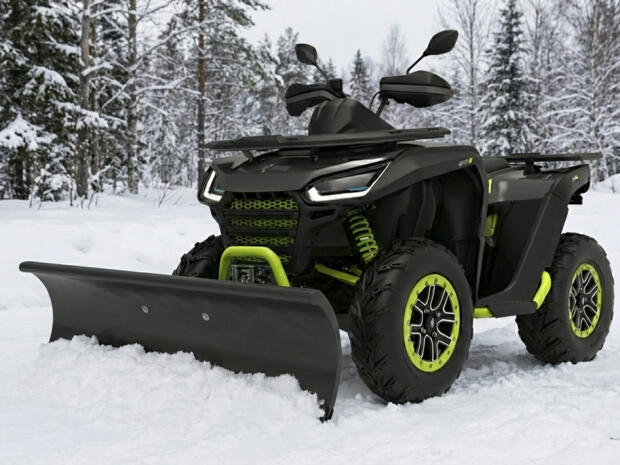 Snow plow for Segway Snarler AT5 AT6 AT10 60" 152cm with quick adapter