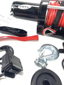 Seilwinde 3500 für Honda TRX 420 Funkbetrieb Extra stark