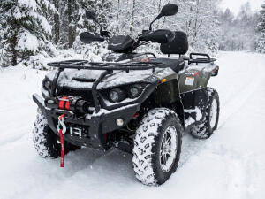 Seilwinde 3500 für Arctic Cat 300 2x4 Funkbetrieb...