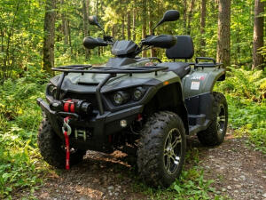 Seilwinde 3500 für Kawasaki Mule Funkbetrieb Extra stark