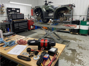 Winch 3500 for Triton / Access / Burell 400 - 450 Reactor / Baja Wireless Operation Extra Strong