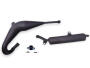 Auspuffanlage Komlett Giannelli  für Yamaha DT 80 LC2 Bj.82-01 mit TPSI Zulassung