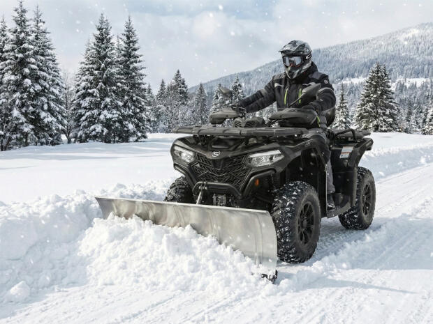 Schneeräumschild für CF Moto CForce 450 520 625 820 850 1000 150cm Komplettset