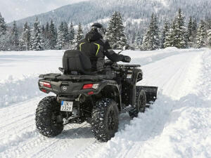 Schneeräumschild für CF Moto CForce 450 520 625 820 850 1000 150cm Komplettset