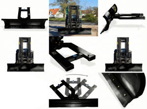 Schneeschieber Schneeschild gebraucht Räumschild...