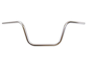 Steel handlebar Apehanger 1inch in chrome for Harley...