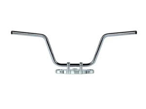 Steel handlebar Apehanger 1inch in chrome for Suzuki VS 750 GL Intruder with ABE