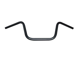Steel handlebar Apehanger 1inch in black for Harley Davidson 1690 Fat Bob with ABE