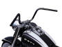 Steel handlebar Apehanger 1inch in black for Suzuki VS 800 GL Intruder with ABE