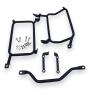 Alukofferset & Träger schwarz für BMW R 1200/1250 GS 55L & 36L+33L Cutout