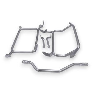 Alukofferset & Träger silber für BMW R 1200/1250 GS 22L & 36L/33L Cutout