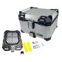 Case Set & Rack Silver for BMW F 750/800/850/900 GS 55L & 36L+33L Cutout