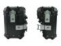 Pannier Box set alu & rack black for BMW G 310 GS 35l & 36l Cutout