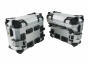 Pannier Box set alu & rack silver for BMW G 310 GS 45l & 36l Cutout