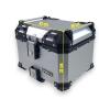 Pannier Box set alu & rack silver for BMW G 310 GS 45l & 36l Cutout