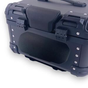 Alukofferset & Träger Schwarz für Harley RA1250 Pan America 35L & 36L+33L Cutout