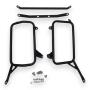 Alukofferset & Träger Schwarz für Suzuki DL 800 55L & 36L+33L Cutout