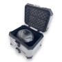 Pannier Box set alu & rack silver for Suzuki DL 800 45l & 36l Cutout