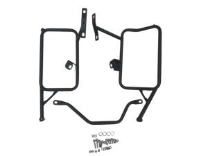 Alukofferset & Träger Schwarz für KTM  790 Adventure 35L & 36L+33L Cutout