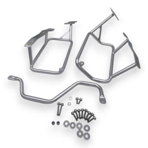 Alukofferset & Träger Silber für KTM  1290 Adventure 35L & 36L+33L Cutout