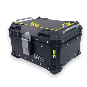 Alukofferset & Träger Schwarz für Honda X-ADV 750 35L & 36L+33L Cutout