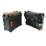 Alukofferset & Träger Schwarz für Honda X-ADV 750 35L & 36L+33L Cutout