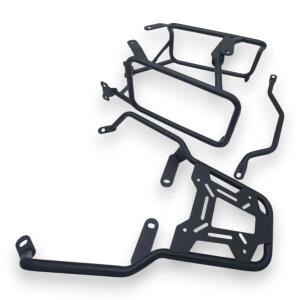 Alukofferset & Träger Schwarz für Honda X-ADV 750 55L & 36L+33L Cutout