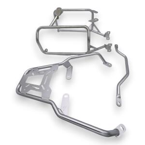 Alukofferset & Träger Silver für Honda X-ADV 750 22L & 36L+33L Cutout