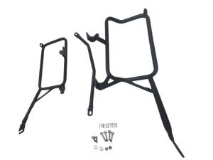 Alukofferset & Träger Schwarz für Honda CRF 1100 L Africa Twin 22L & 36L+33L Cutout