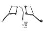 Pannier Box set alu & rack black for Honda CRF 1100 L Africa Twin 35l & 36l Cutout