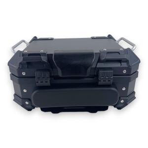 Alukofferset & Träger Schwarz für Benelli TRK 502 X 22L & 36L+33L Cutout