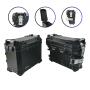 Side Case Set black 36+33L for BMW F 750 & 800 & 850 & 900 GS Adventure Cutout