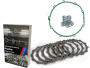 Clutch plates+gasket+springs for Honda CB 750 F2 RC42 years 1992-2001