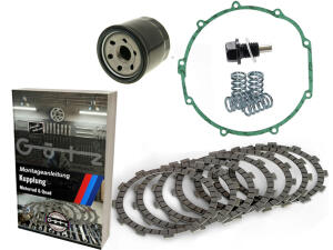 Kupplung Komplettset für Honda CB 750 F2 RC42 mit Ölfilter & Magnetablassschraube