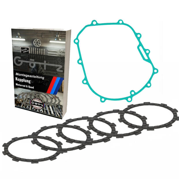 Kupplung + Dichtung für KTM Duke 125 / RC 125 + Anleitung