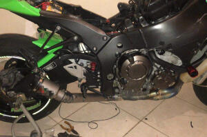 Auspuff Zwischenstück für Kawasaki ZX10R Bj 16-19 Decat Racing