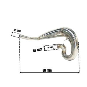 Exhaust Header for Beta 250-300RR & 300 RX 2020-2025