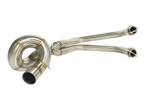 Stainless Steel Exhaust Header for Kawasaki Ninja 650 & Z650 (2017–2021)