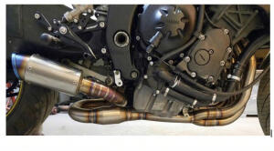 Stainless Steel Exhaust Header for Kawasaki Ninja 650 & Z650 (2017–2021)