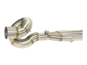 Stainless Steel Exhaust Header for Kawasaki Ninja 650 & Z650 (2017–2021)