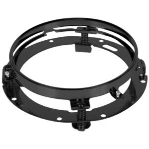 Headlight retaining set 2pcs. for Harley Davidson 7" inch headlights black