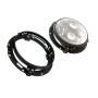 Headlight retaining set 2pcs. for Harley Davidson 7" inch headlights black