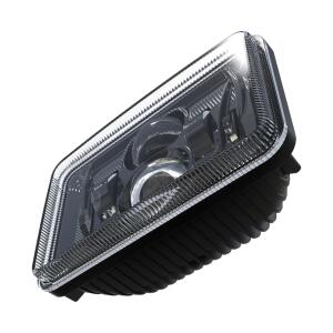 LED headlight blue for Yamaha DT 80 LC / DT 125 LC with e-mark complete set
