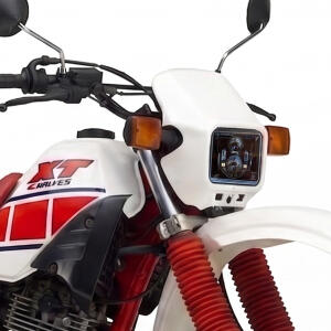 LED headlight white for Yamaha XT 350 / XT 600 43F, XT...