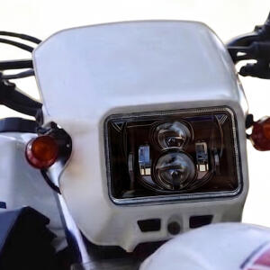 Scheinwerfer LED weiss für Yamaha XT 350 / XT 600 43F, XT 600 Z Tenere 34L/55W E-Prüfzeichen Komplettset