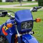 Scheinwerfer LED blau für Yamaha XT 350 / XT 600 43F, XT 600 Z Tenere 34L/55W E-Prüfzeichen Komplettset